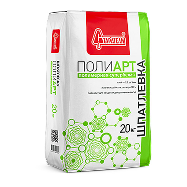 Шпаклевка Старатели ПолиАрт полимерная, 20кг