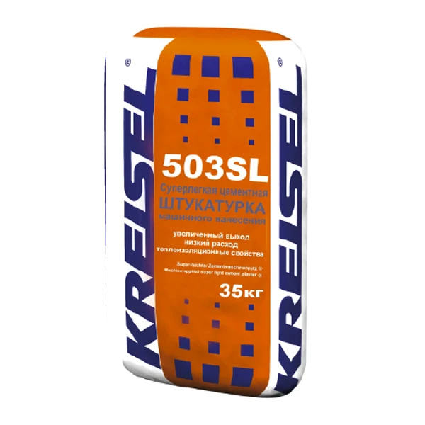 Штукатурка цементная KREISEL 503SL МН суперлегкая с перлитом, 35кг