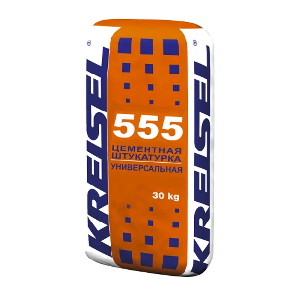 Универсальная цементная штукатурка KREISEL 555 серая, 30кг