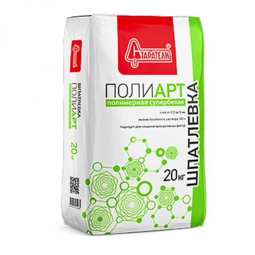 Шпаклевка Старатели ПолиАрт полимерная, 20кг