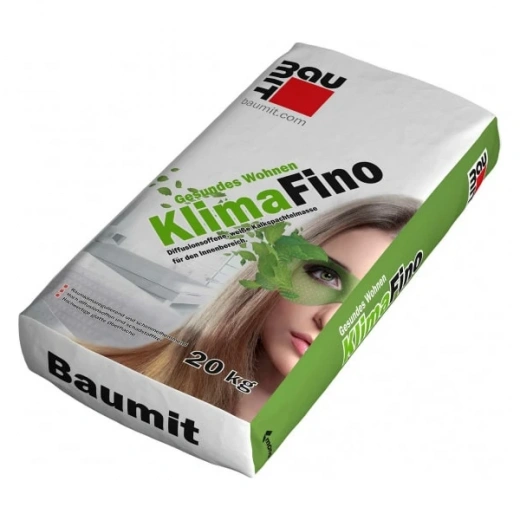 Известковая шпаклевка Baumit KlimaFino, 20 кг