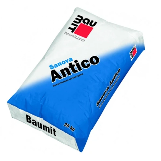 Известковая штукатурка Baumit Sanova Antico, 25 кг