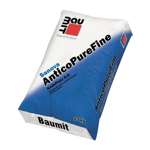 Известковая штукатурка Baumit Sanova AnticoPure Fine