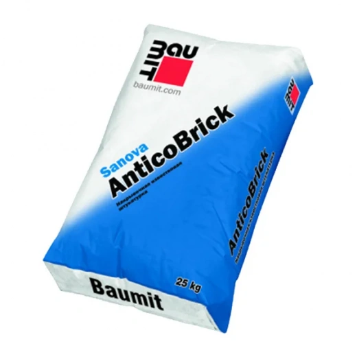 Кладочная смесь для бутового камня Baumit Sanova AnticoBrick 25 кг